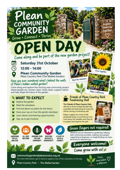 Community Garden Poster