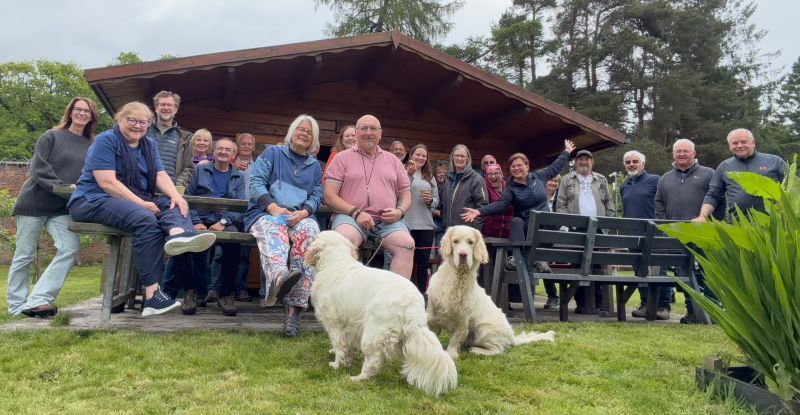 Group photo of the volunteers attending the 2026 AGM