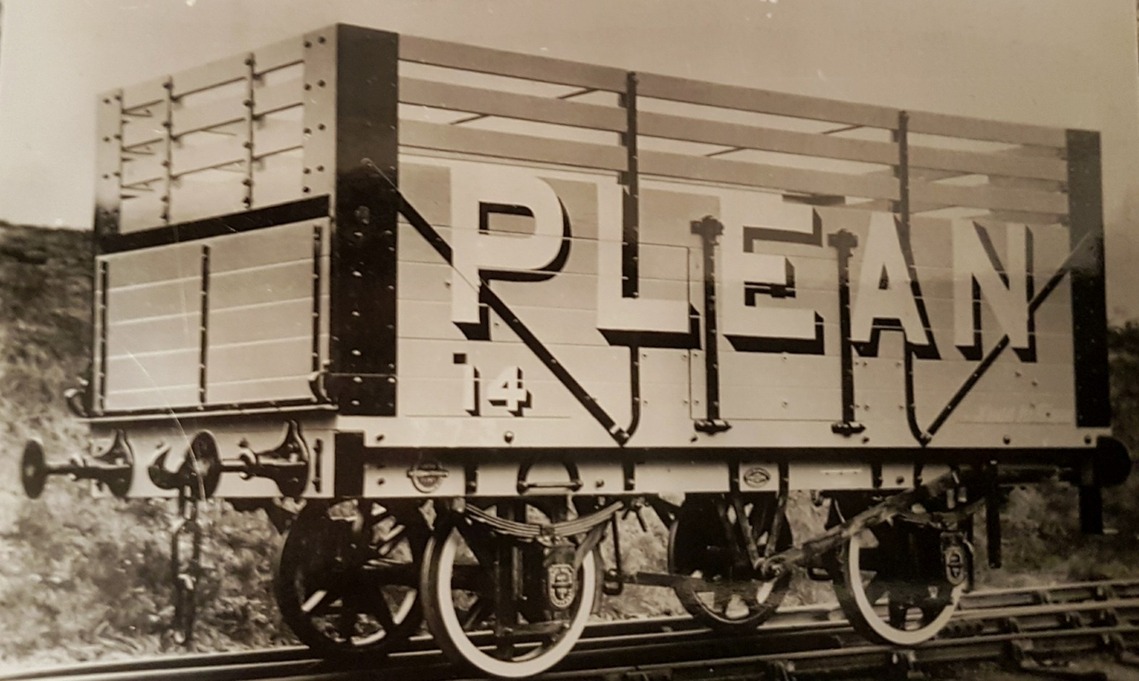 Plean Colliery coal bogey