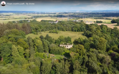 Overview of the house by Coconut Island Drones